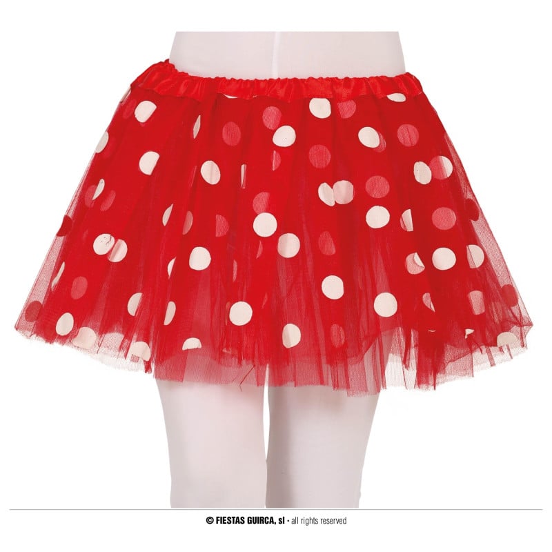 tutu rojo minnie mouse