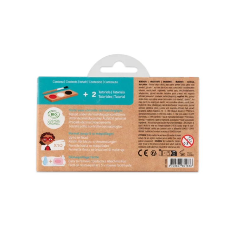 Kit Maquillaje Pirata + Mariquita Namaki