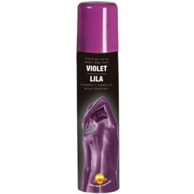maquillaje espray malva lila violeta