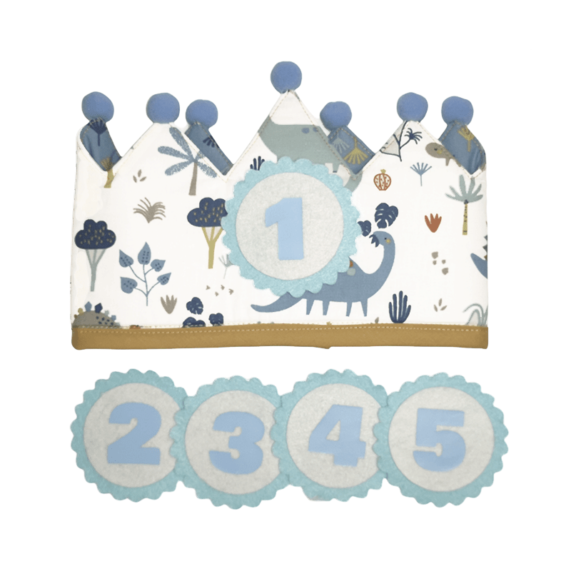 Corona Cumpleaños Dinos