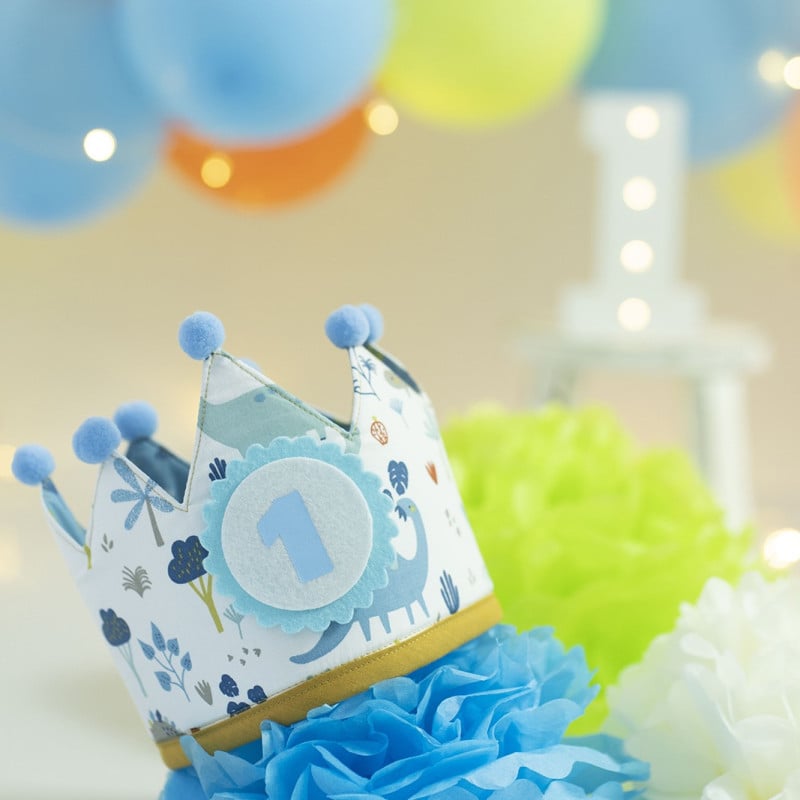 Corona Cumpleaños Dinos