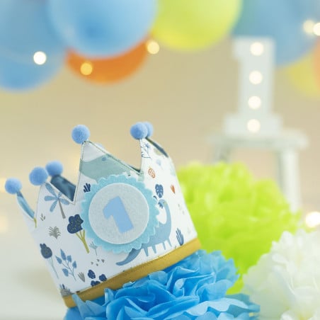 Corona Cumpleaños Dinos