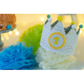 Corona cumpleaños 2 años – Decora tu Fiesta