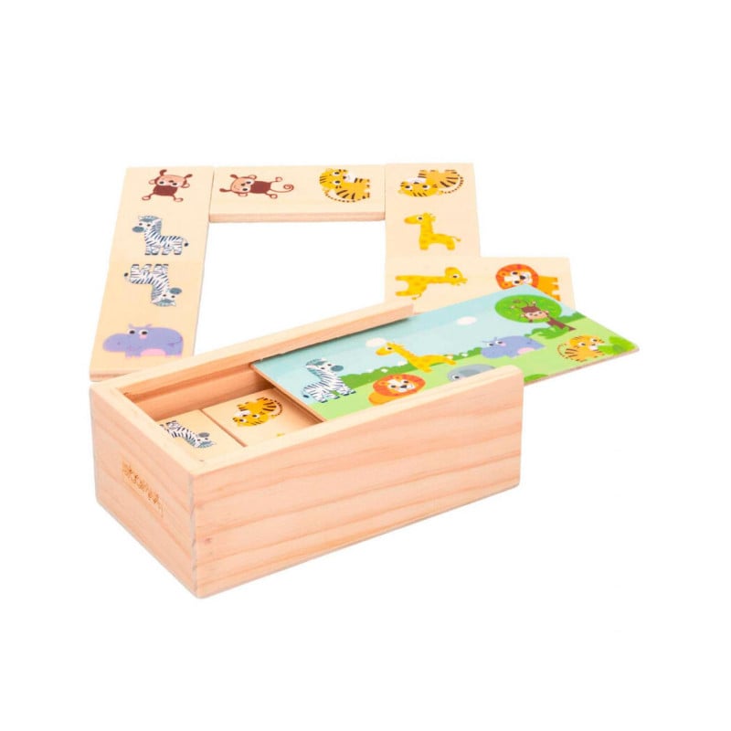 Woomax Dominó Madera Educativo