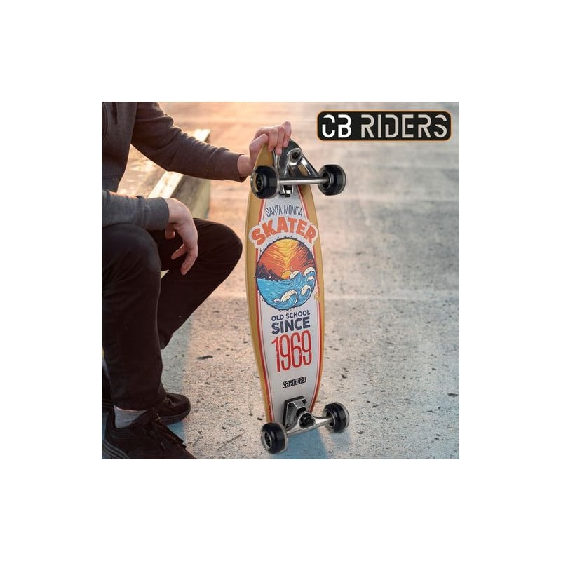 CB Riders Monopatín Madera 74X22CM