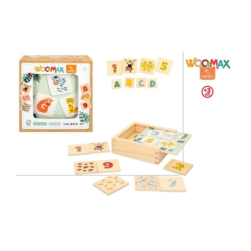 Woomax Zookabee Juego Educativo Letras