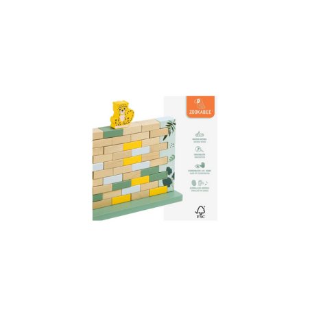 Woomax Zookabee Juego Madera Animal