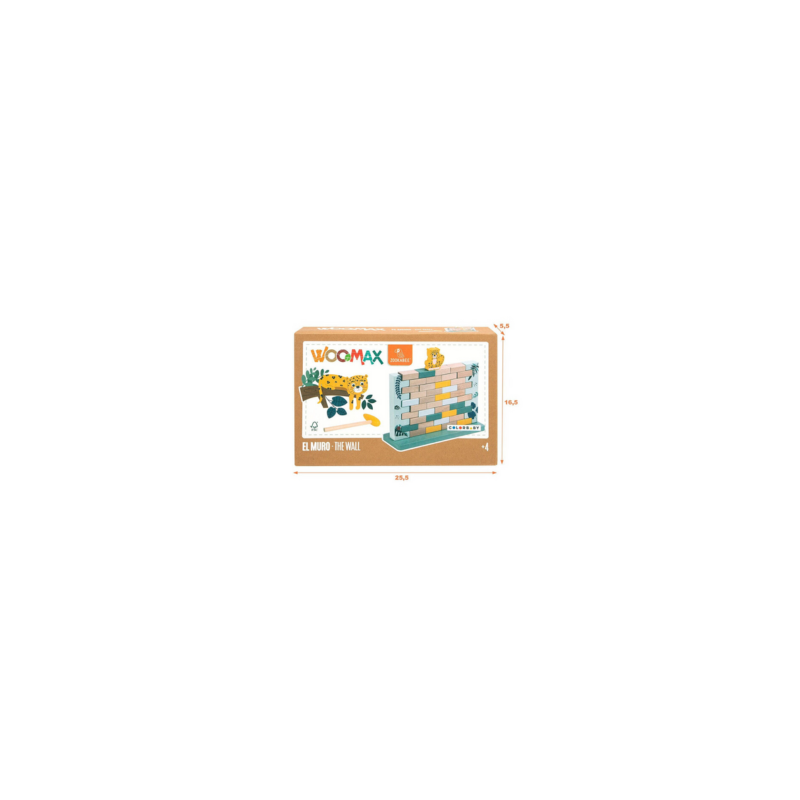 Woomax Zookabee Juego Madera Animal