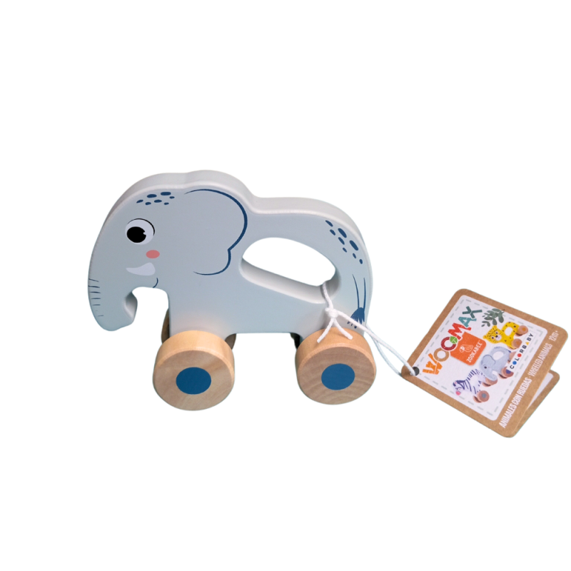 Woomax Zookabee Arrastre Madera Animal