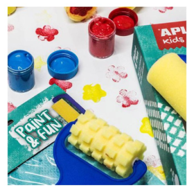 Set Pintura Témpera y Rodillos 2