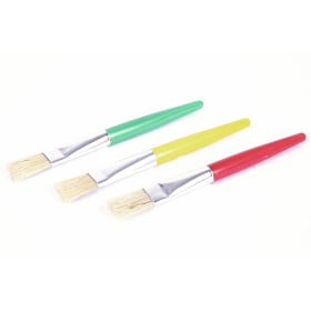 Pinceles de Punta Plana Jumbo Plástico 2
