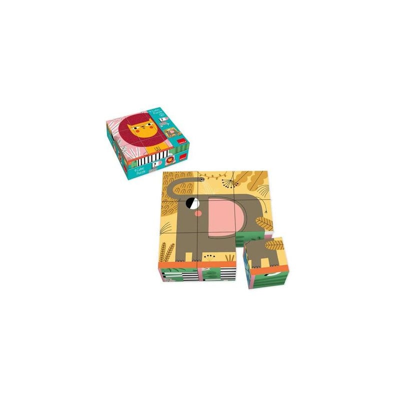 9 Cubos Animales Bosque