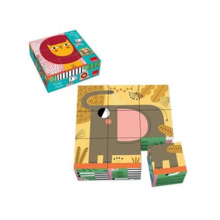 9 Cubos Animales Bosque