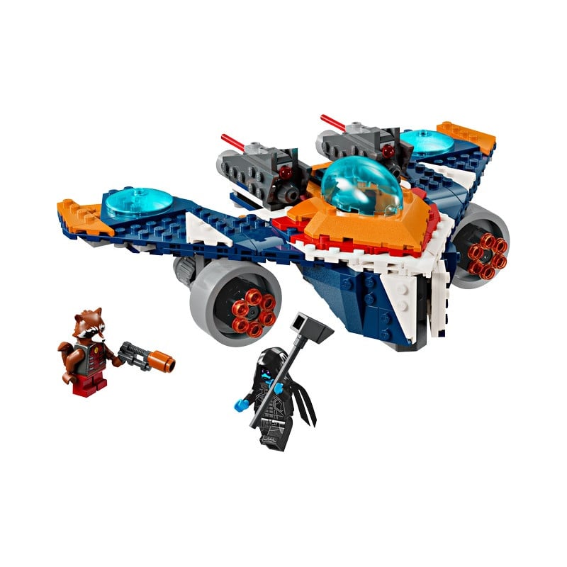 Warbird de Rocket VS Ronan LEGO