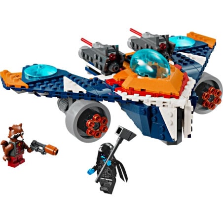 Warbird de Rocket VS Ronan LEGO