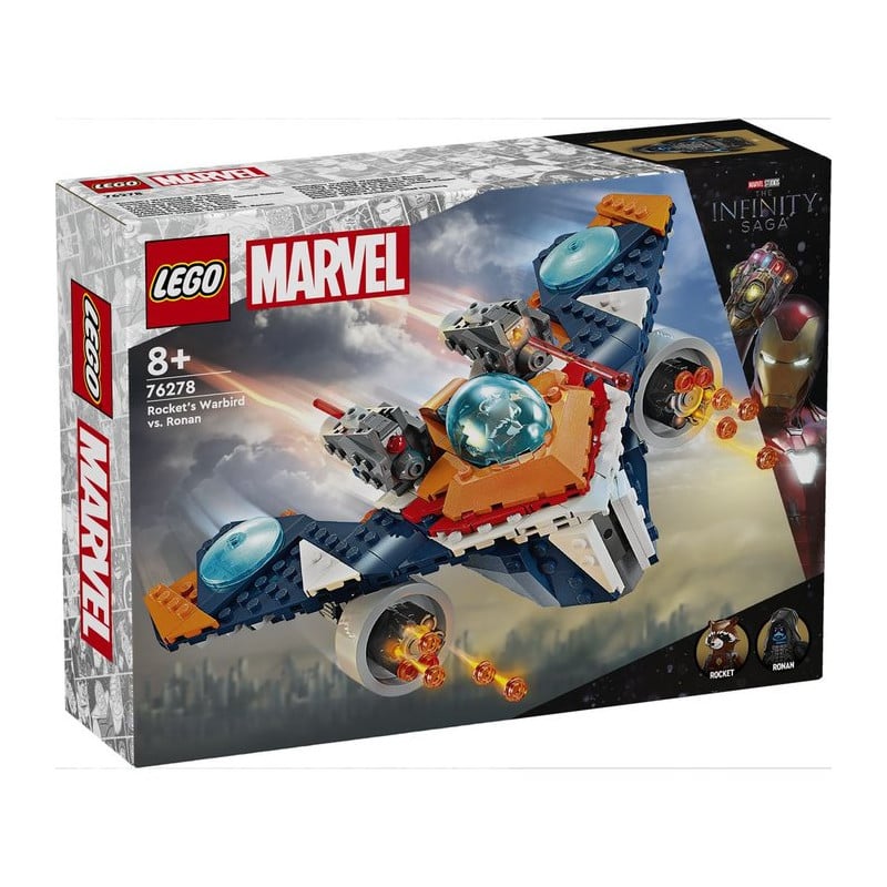 Warbird de Rocket VS Ronan LEGO