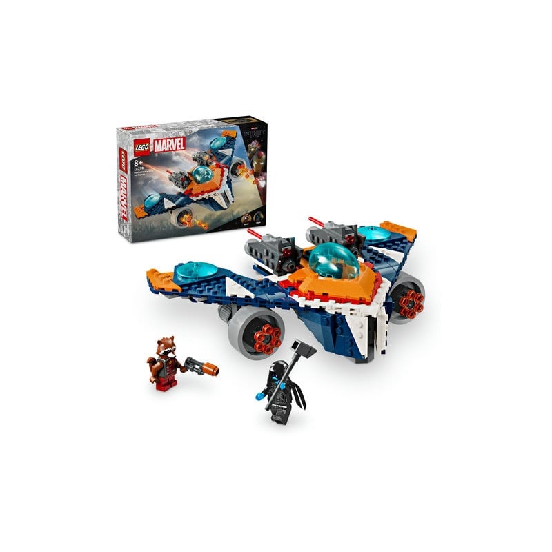 Warbird de Rocket VS Ronan LEGO