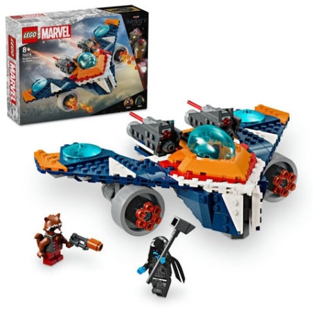 Warbird de Rocket VS Ronan LEGO