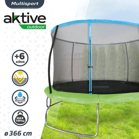 Trampolín 366 CM Aktive Outdoor