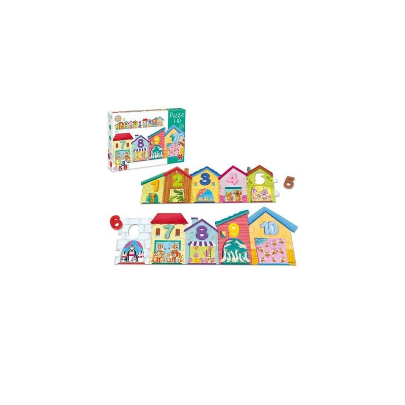 Puzzle 1-10 Casitas