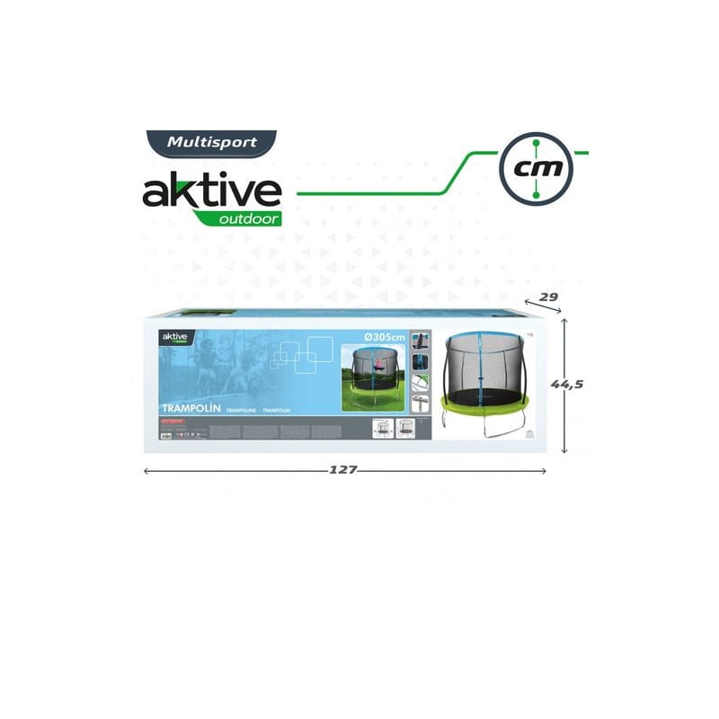 Trampolín 305 CM Aktive Outdoor