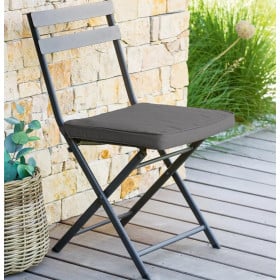 Cojín Silla Velcro Pizarra Korai 40x40 cm 2