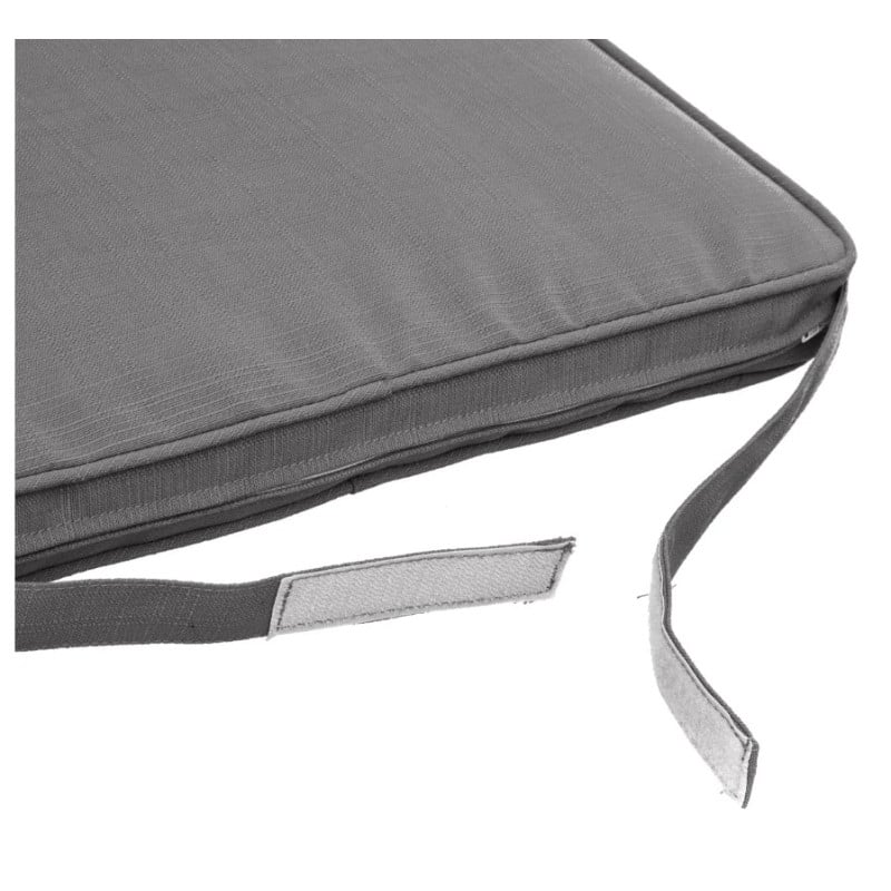 Cojín Silla Velcro Pizarra Korai 40x40 cm