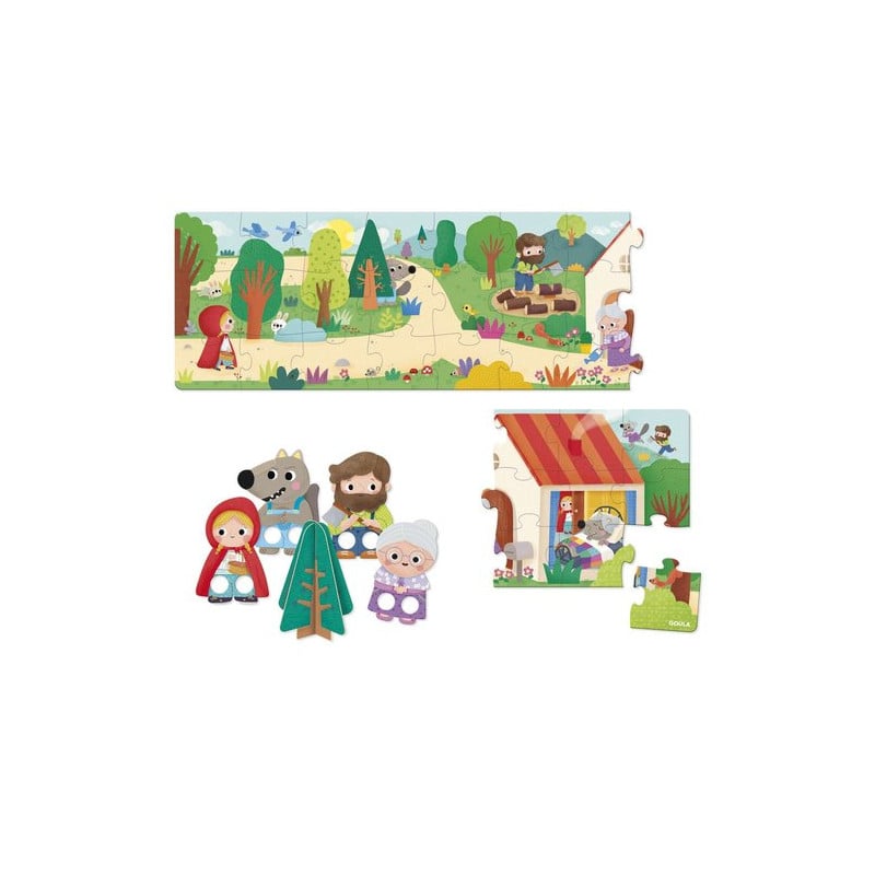 Puzzle XXL Caperucita Roja