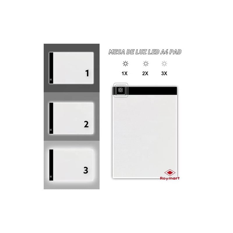 Mesa Luz LED A4 Pad Artist