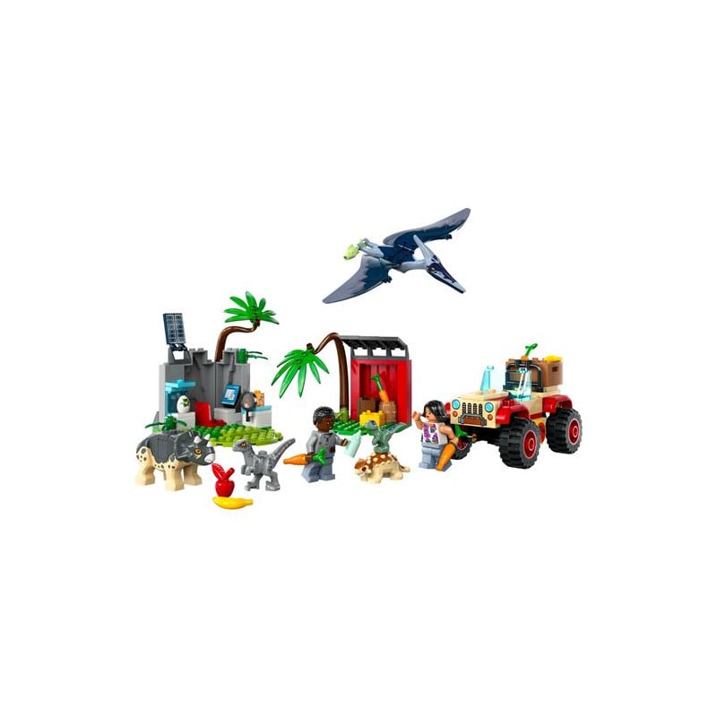 Centro de Rescate de Crías de Dinosaurio LEGO