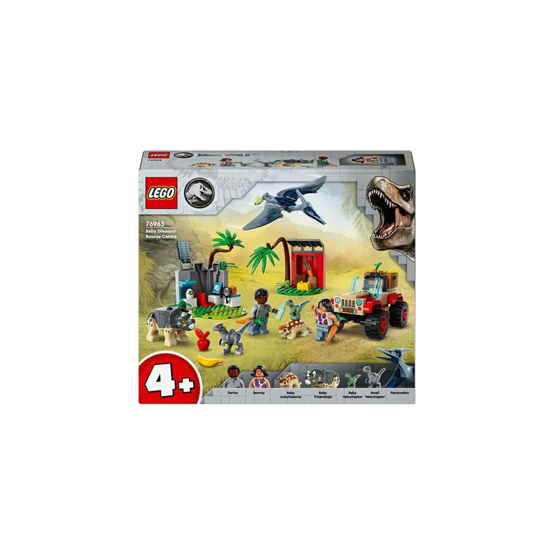Centro de Rescate de Crías de Dinosaurio LEGO