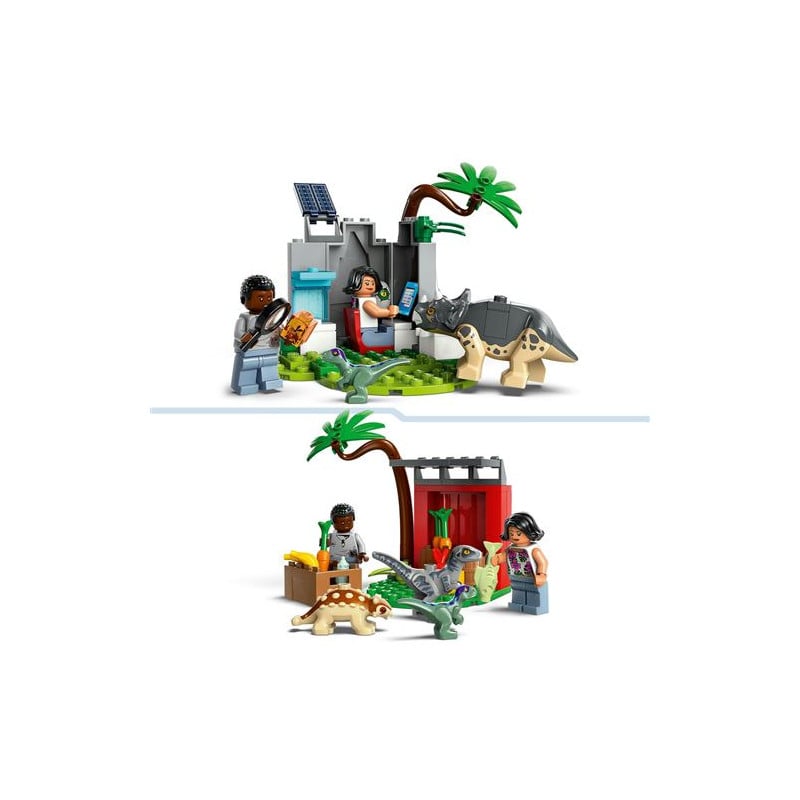 Centro de Rescate de Crías de Dinosaurio LEGO