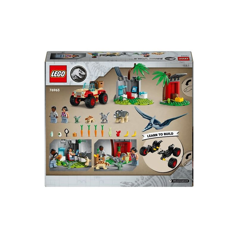 Centro de Rescate de Crías de Dinosaurio LEGO