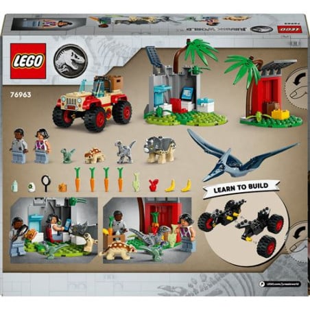 Centro de Rescate de Crías de Dinosaurio LEGO