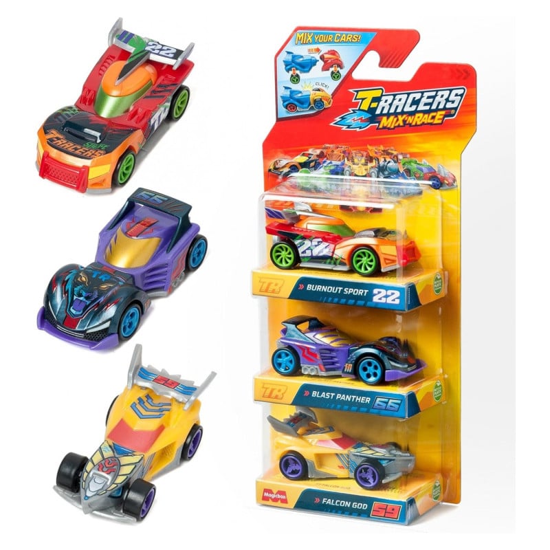 T-Racers Mix´N Race Pack 3 Blíster