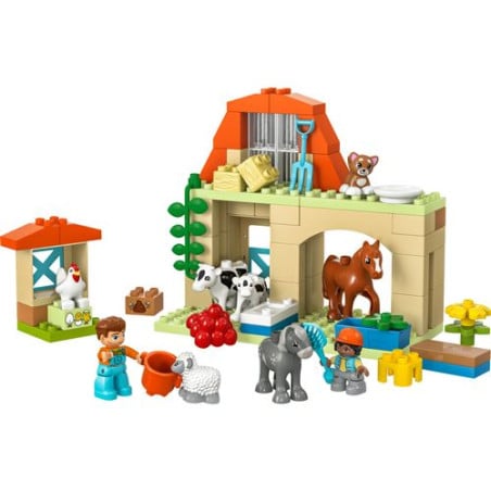 Cuidado de los Animales en la Granja LEGO Duplo