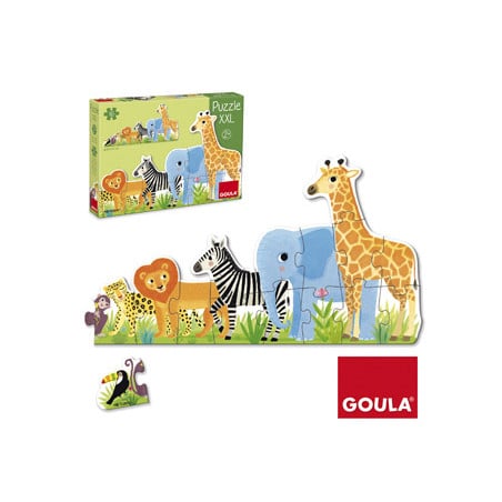 Puzzles XXL Decreciente Selva