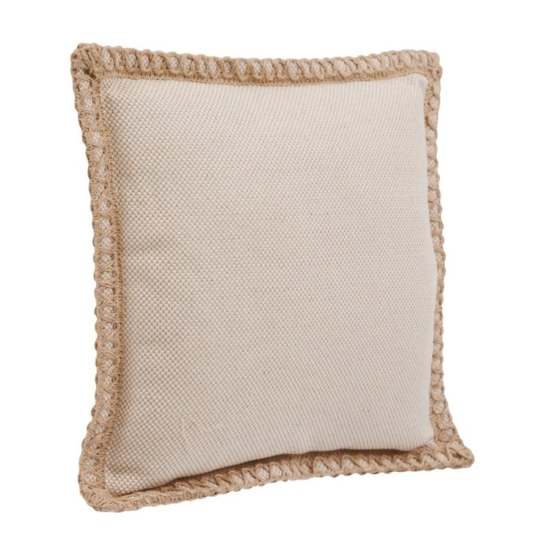Cojín Jacquard Yute Jorgia 40x40 Cm