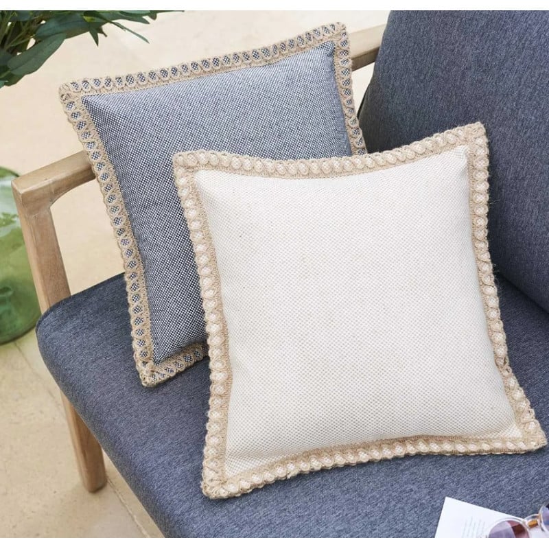 Cojín Jacquard Pizarra Jorgia 40x40 Cm