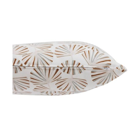 Cojín Decorativo Exterior Abanico Camel Y Verde