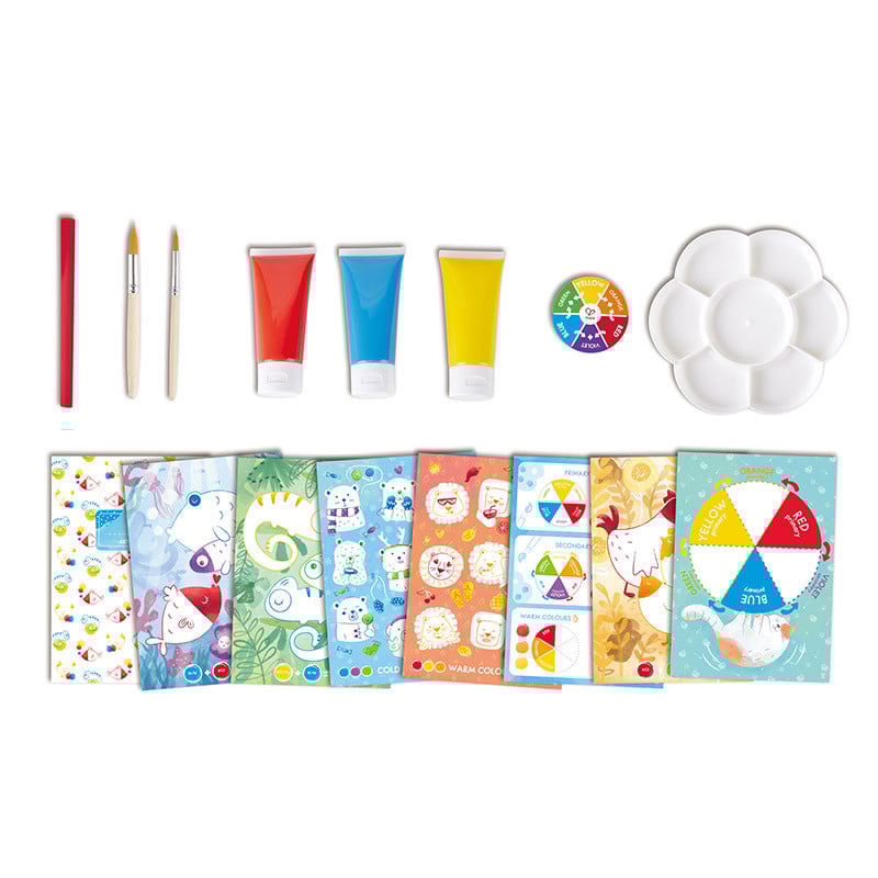 Pintura De Mezcla De Colores