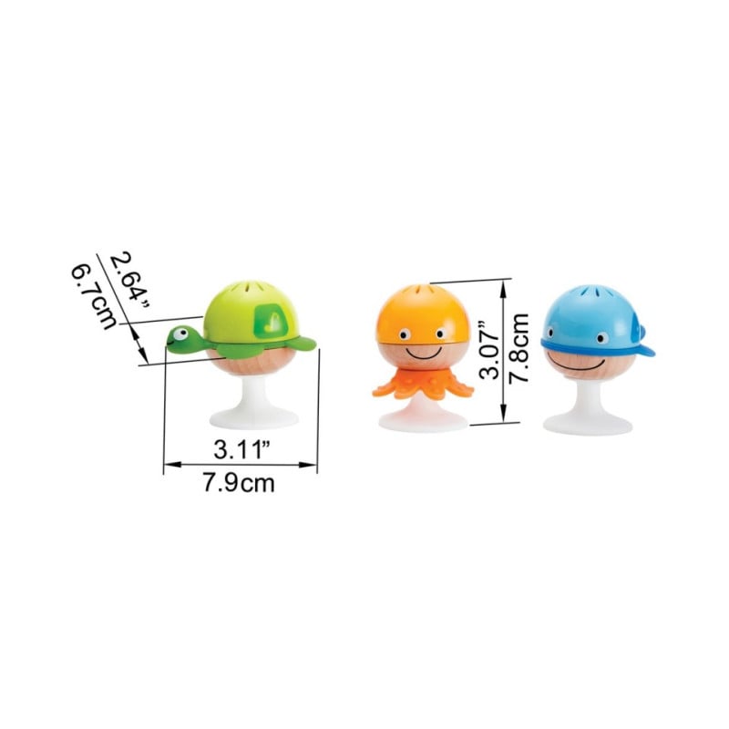 Juego De Sonajeros Adhesivos