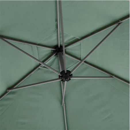 Parasol Excéntrico Oliva Manoa 3M