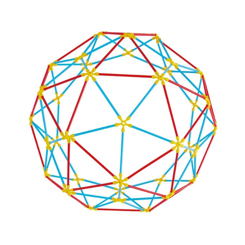 Juego De Contruccion Flexistick Geodesic
