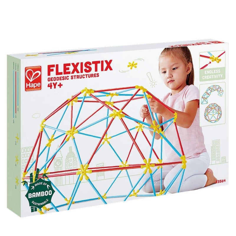 Juego De Contruccion Flexistick Geodesic