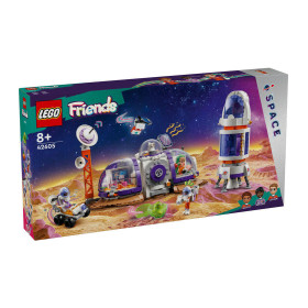 Base Espacial de Marte y Cohete LEGO Friends