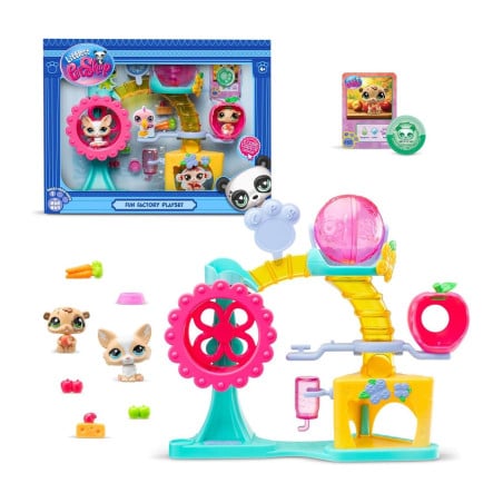 Playset Hora De La Diversión Littlest Pet Shop