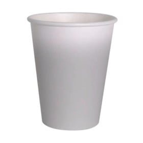 8 Vasos de Cartón Gris