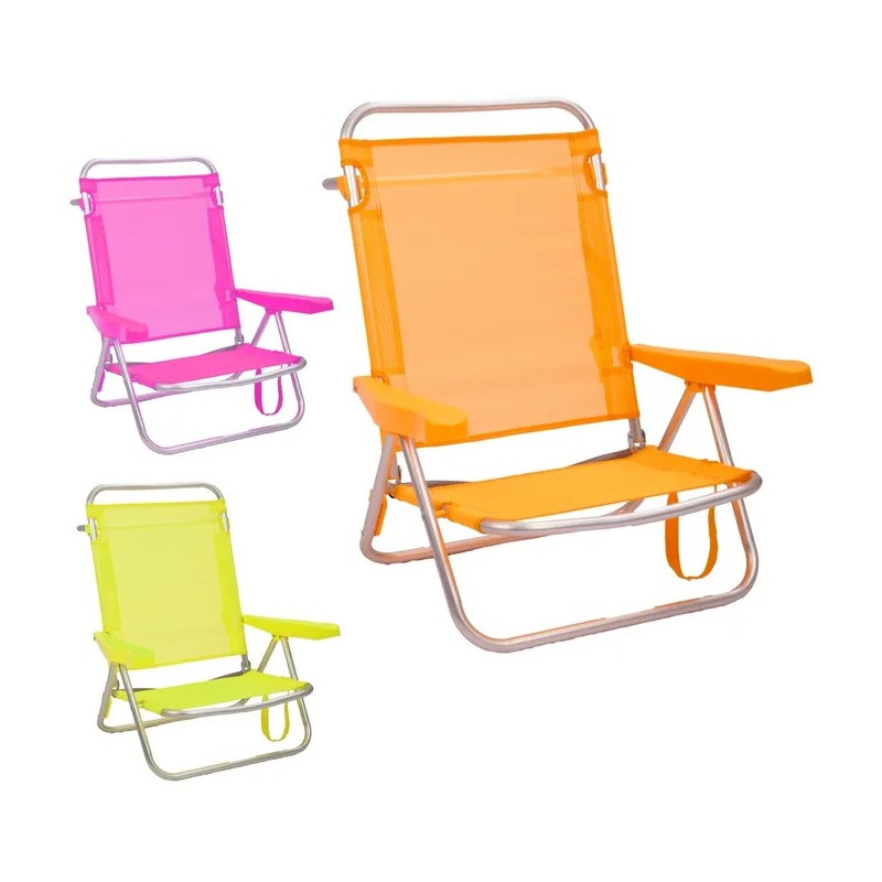 Silla 4 Posiciones Neon 61x47x80 Cm