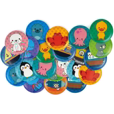 Juego de Memoria para Baño 24 Cartas